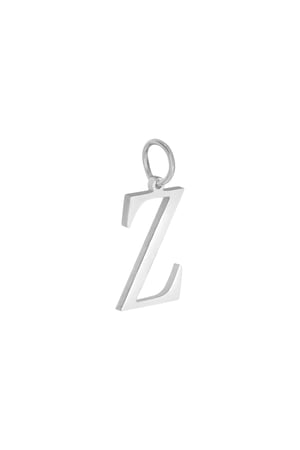 Charm Z Plata Acero inoxidable h5 