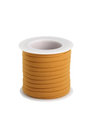 Elastic band DIY Basic - 6MM Yellow Polyester h5 