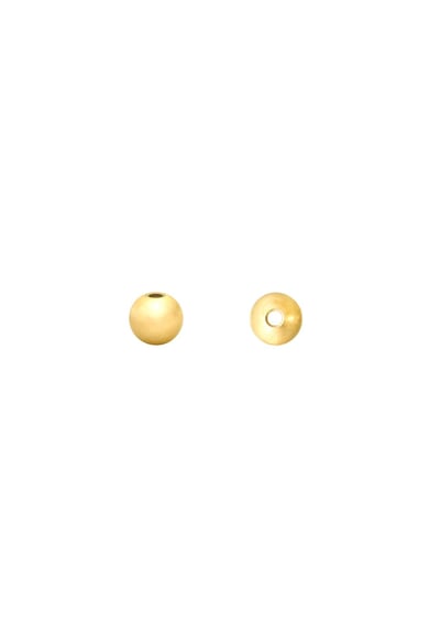 DIY Beads Ball 3MM Silver Color Stainless Steel h5 