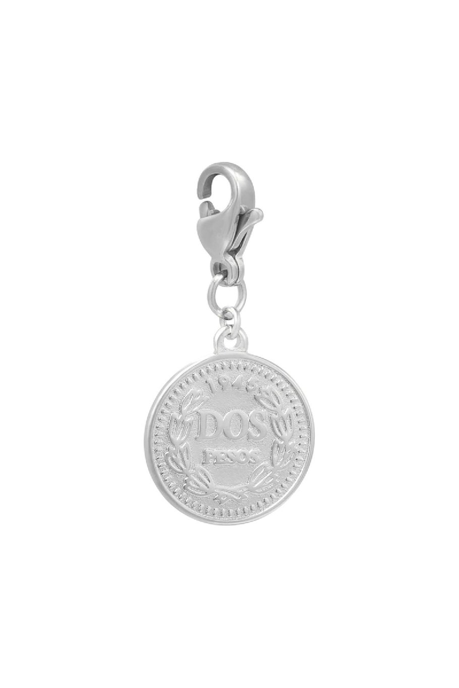 DIY Clasp Charm Queen Coin Silber Edelstahl Bild2