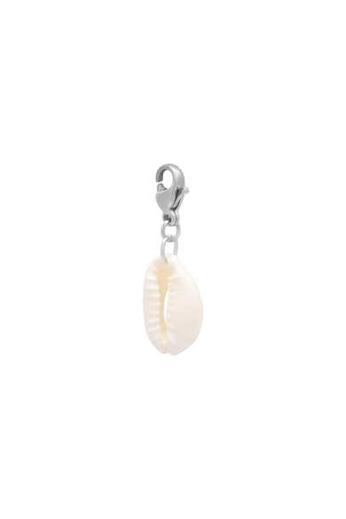 DIY Clasp Charm Shell Plata Acero inoxidable h5 