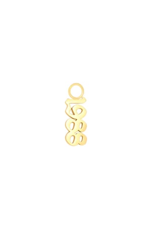 DIY Charm Year Of Birth Gold Color - 1988 Stainless Steel h5 