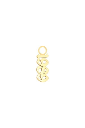 DIY Charm Year Of Birth Gold Color - 1989 Stainless Steel h5 