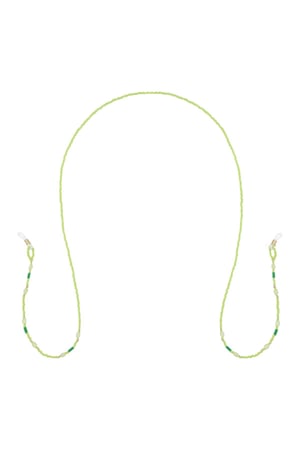 Sunglasses Cord At The Beach Green Stone h5 