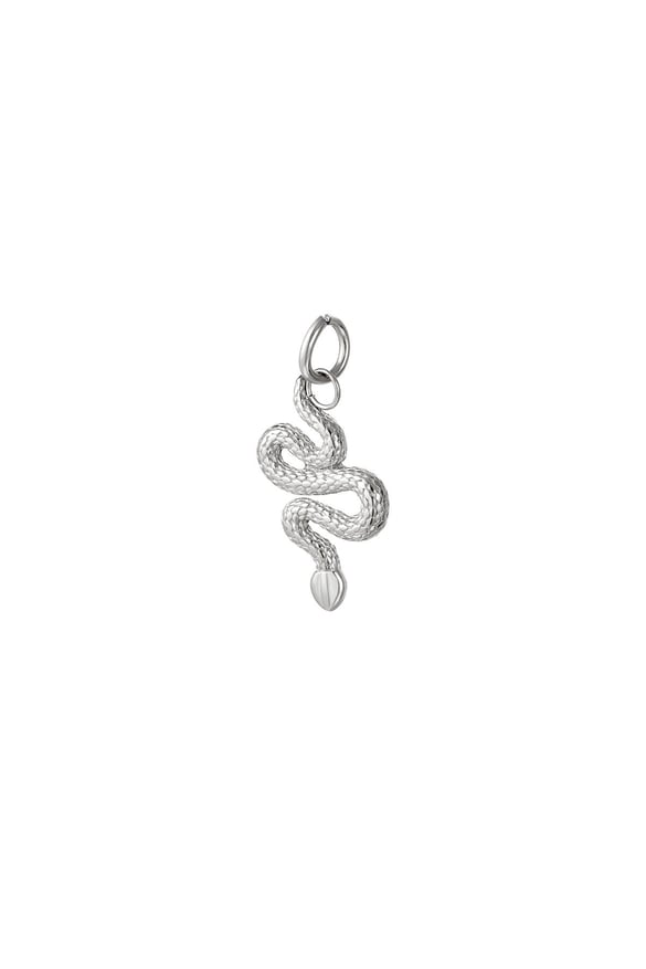 Paslanmaz çelik yılan kolye Silver Color Stainless Steel 2
