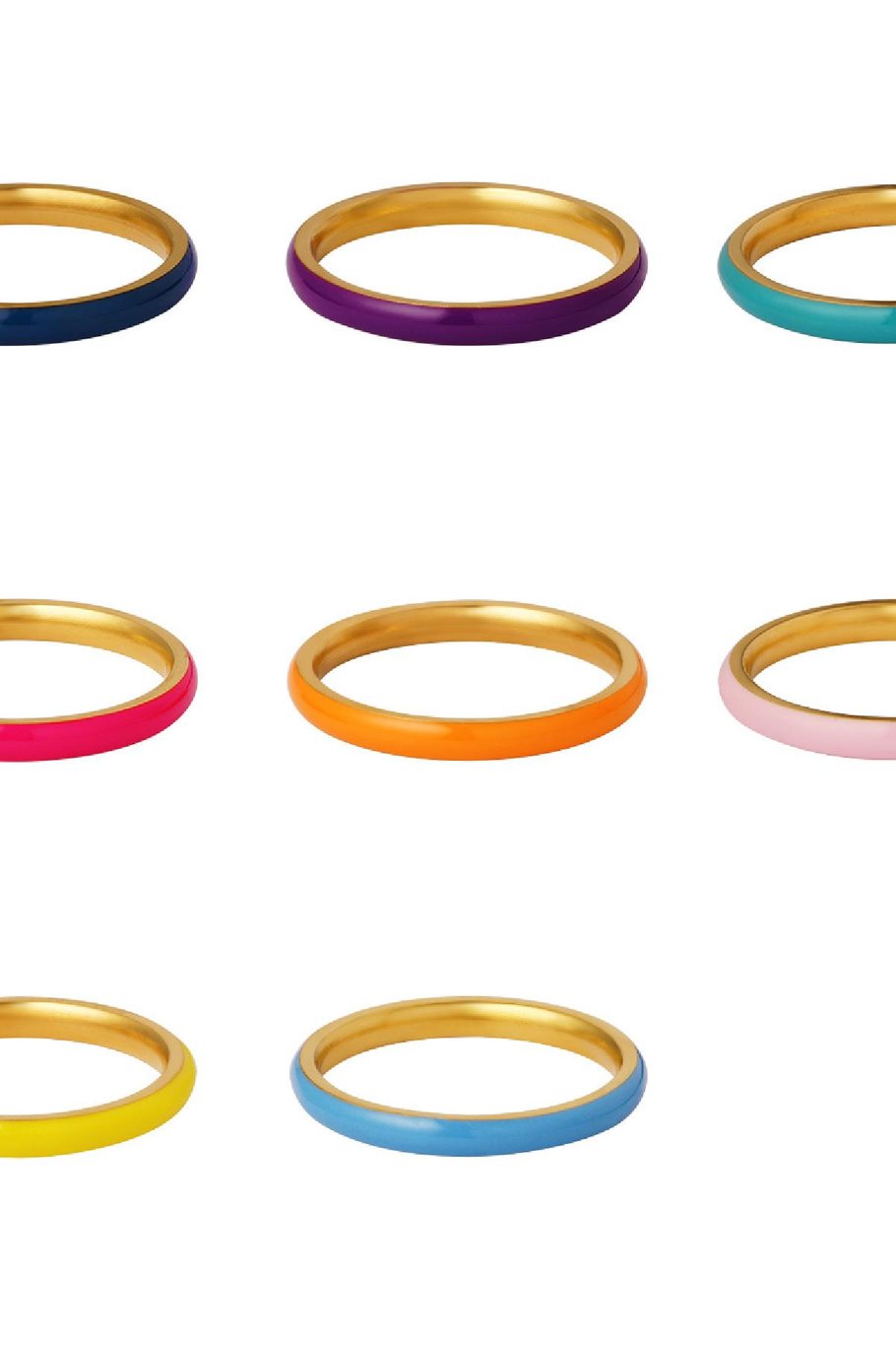 Edelstahlring mit farbiger Beschichtung Orange 16 Bild4