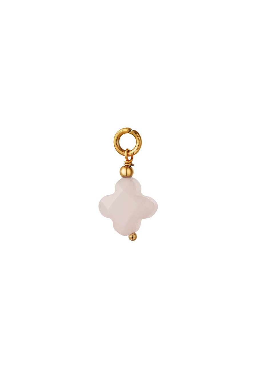 Natural stone stainless steel pendant Blue 