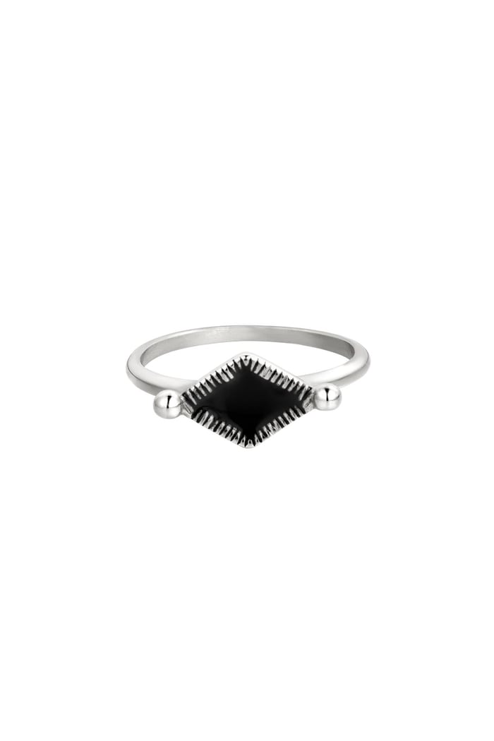 Stainless steel ring Silver Color 16 