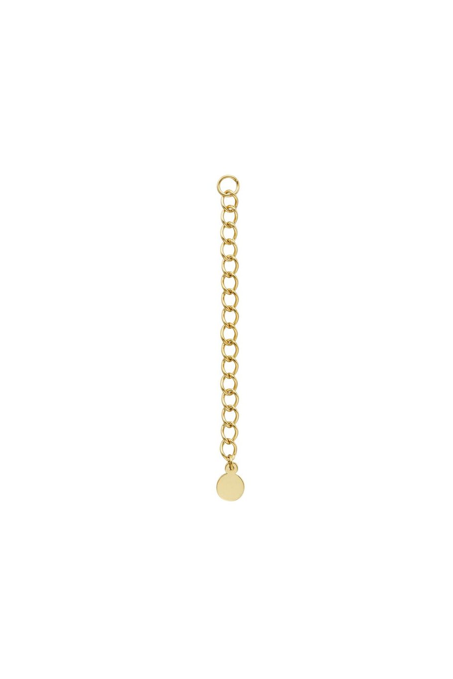 Verlängerungsschmuck Goldfarbe Edelstahl