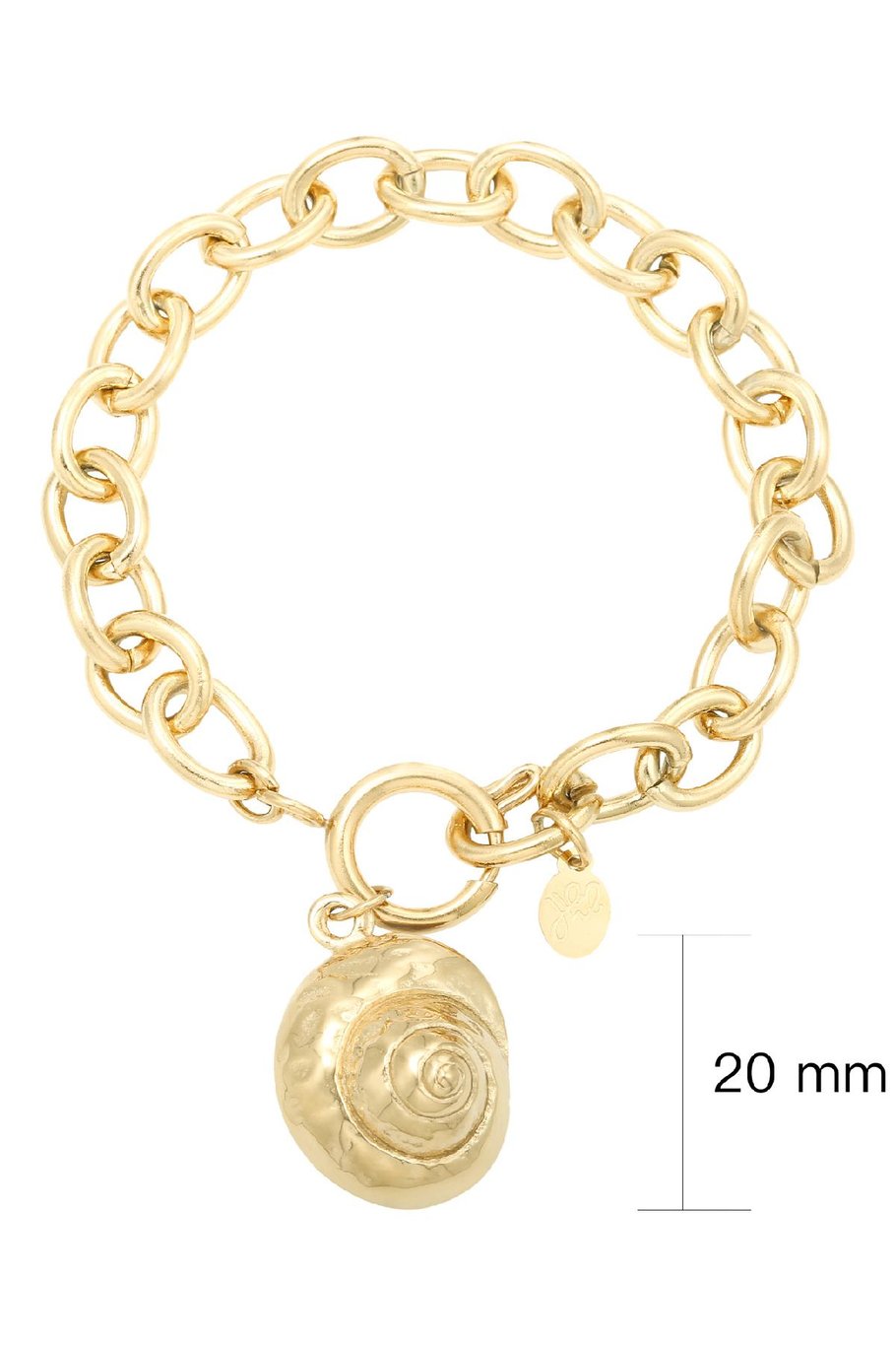 Bracelet Shell Couleur or Acier inoxydable Image3