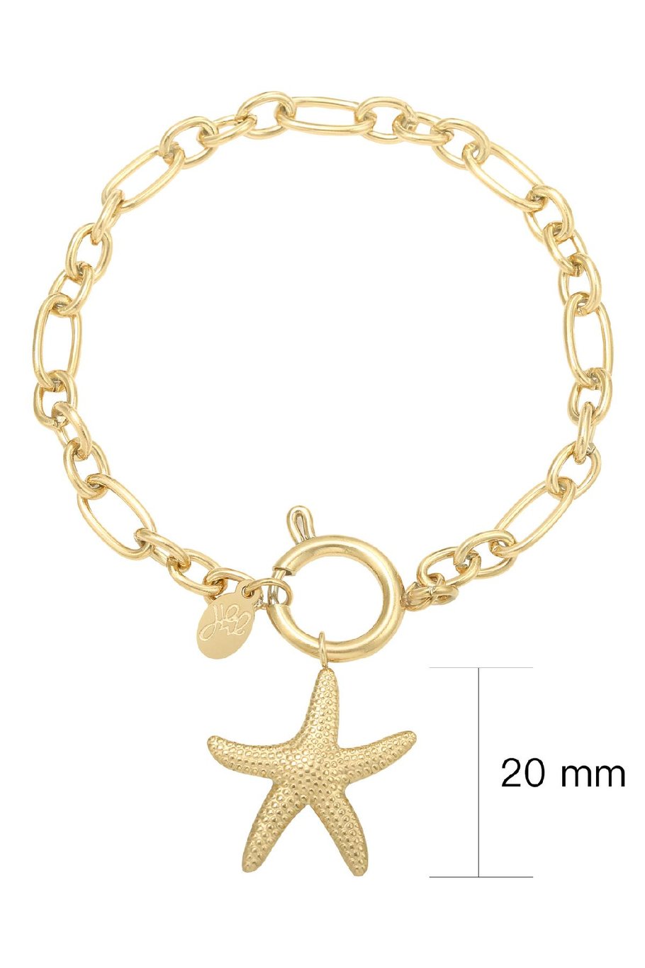 bracelet starfish couleur or Image3