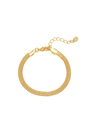 Bracelet Snaky Chain Gold Color Copper h5 