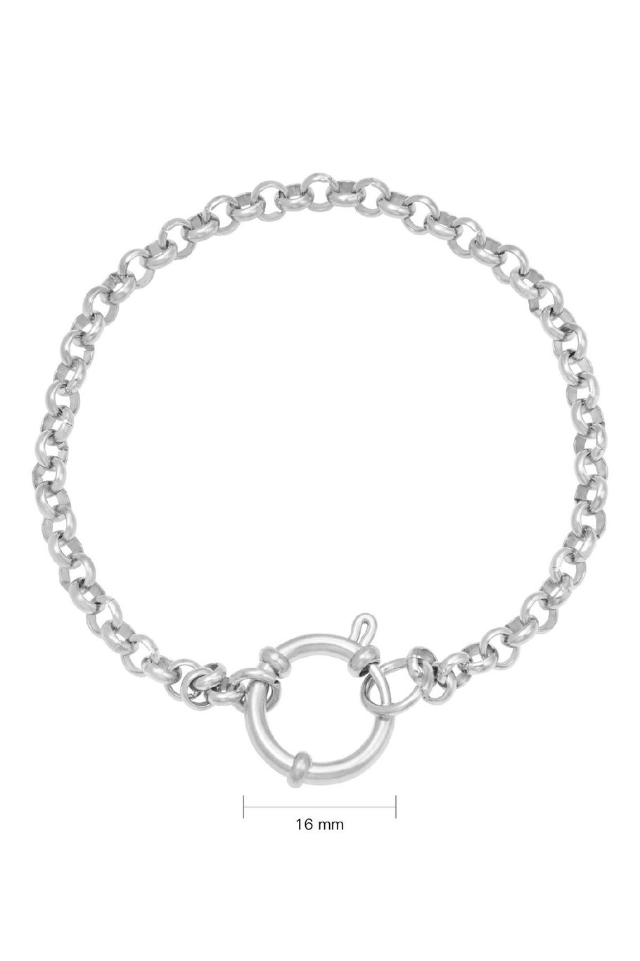 Bracelet Chain Rylee Silver Color Stainless Steel h5Picture2