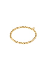 Gold color / Bracelet Midi Beads Gold Color Stainless Steel-4MM 