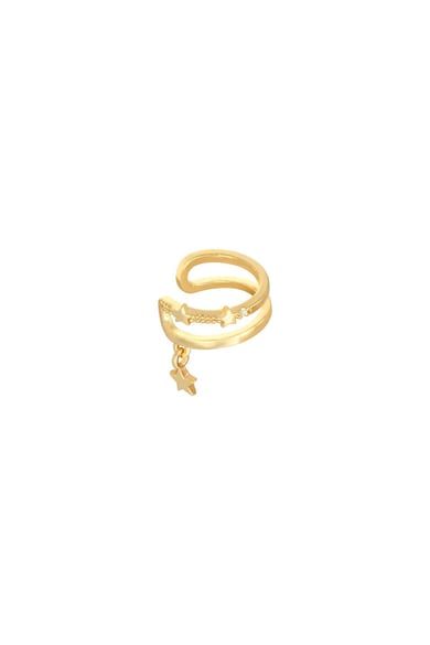 Earcuff Star Gold Color Copper h5 