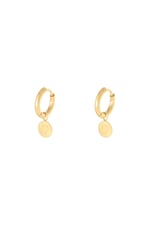 Gold color / Earrings Sunbeam Gold Color Stainless Steel 