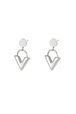 Silver color / Earrings Venus Silver Color Stainless Steel Picture2