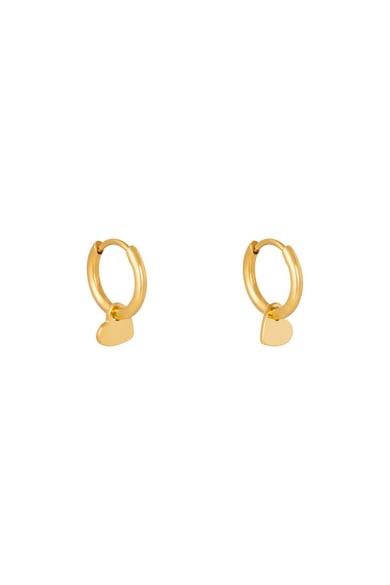 Boucles d'oreilles Lonely Hearts Club Acier inoxydable h5 