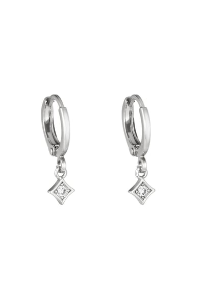Earrings Gleam Silver Color Copper h5 