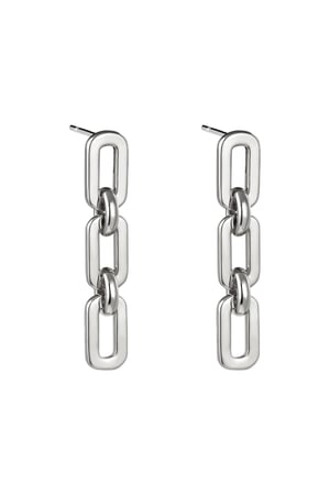 Earrings Locomotion Silver Color Copper h5 