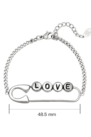Bracelet Safety First Argenté Acier inoxydable h5 Image3