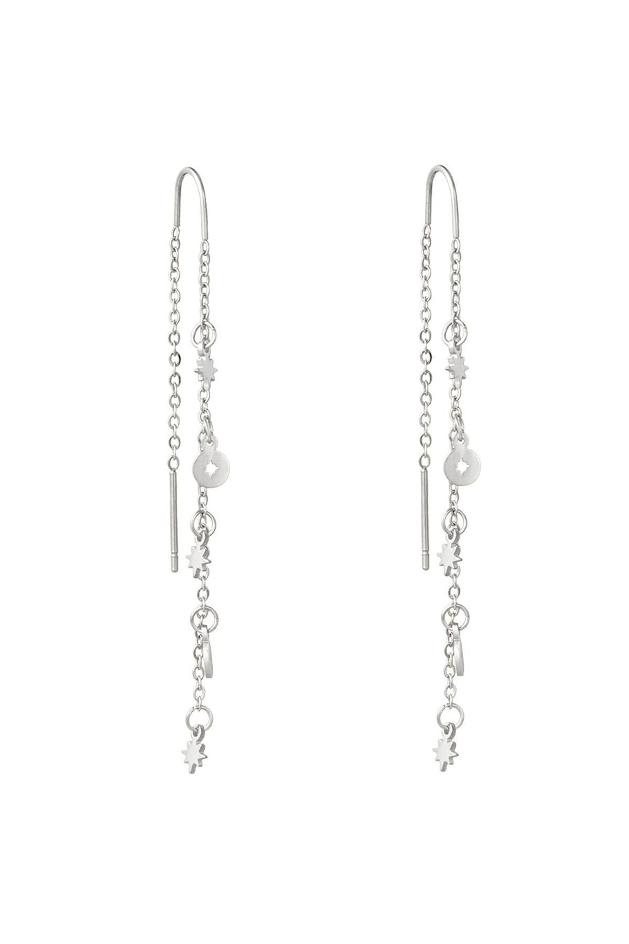 Earrings Starstruck Gold Color Stainless Steel
