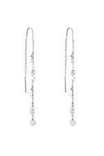 Silver color / Earrings Love Silver Color Stainless Steel 