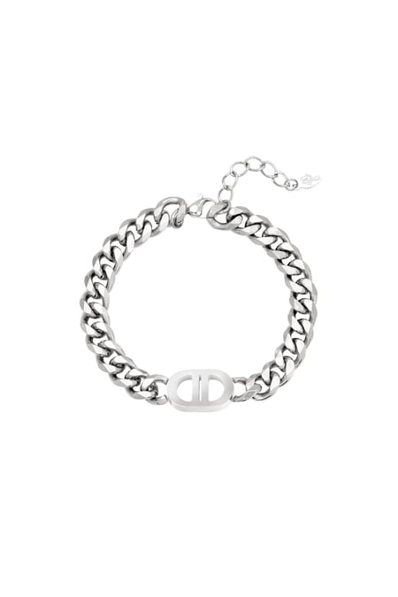 Bracelet The Good Life Silver Color Stainless Steel 2