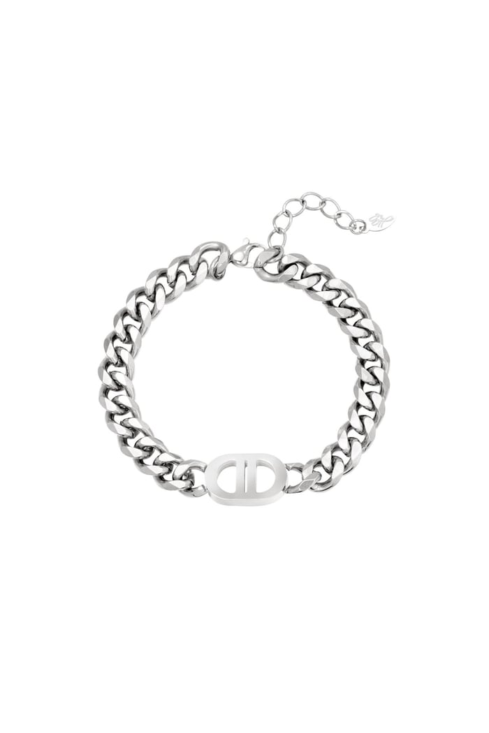 Bracelet The Good Life Silver Color Stainless Steel 