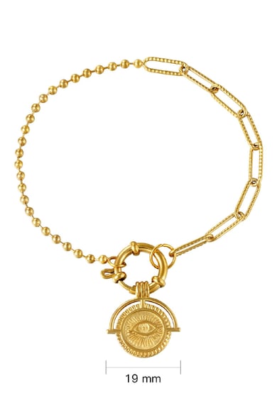 Armband Nadia Goud kleur Stainless Steel h5 Afbeelding4