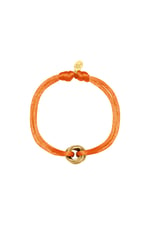 Orange / Satin bracelet knot Orange Polyester Picture9