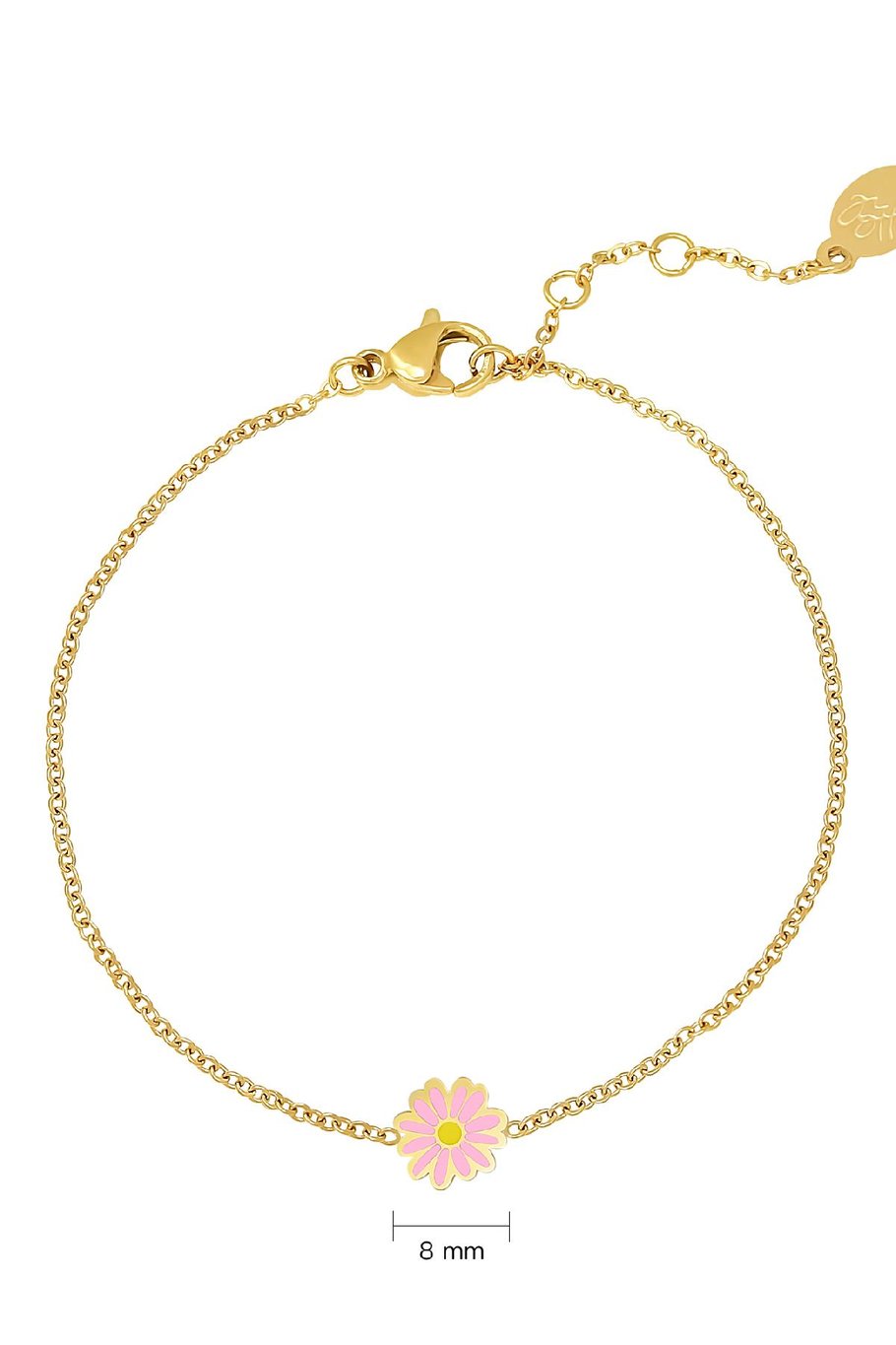 Pulsera Petals Rosa Acero inoxidable Imagen3