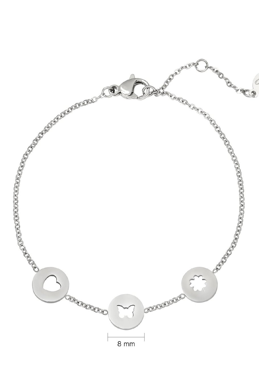 Bracelet Sweet Day Argenté Acier inoxydable Image3