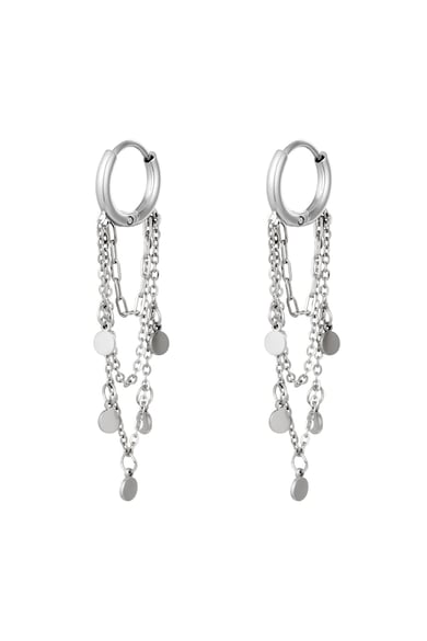 Earrings Garlands Gold Color Stainless Steel h5 