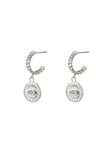 Silver color / Earrings Overload Silver Color Stainless Steel 