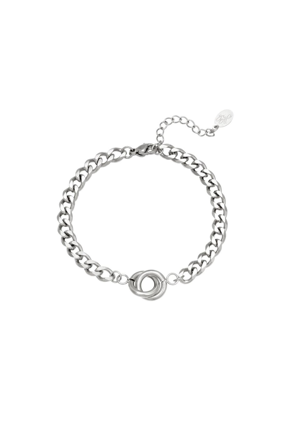 Bracelet Intertwined Gold Color Stainless Steel 