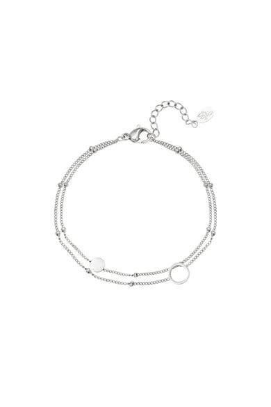 Bracelet Karma Gold Color Stainless Steel h5 