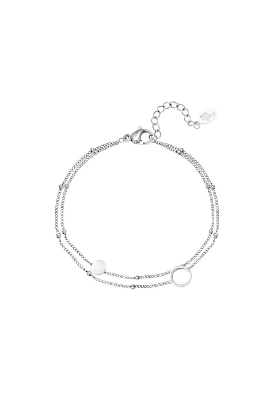 Bracelet Karma Gold Color Stainless Steel 