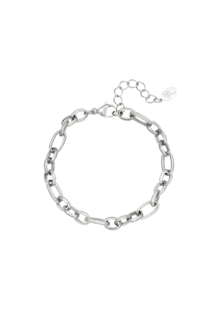 Bracelet Lemming Small Silver Color Stainless Steel 