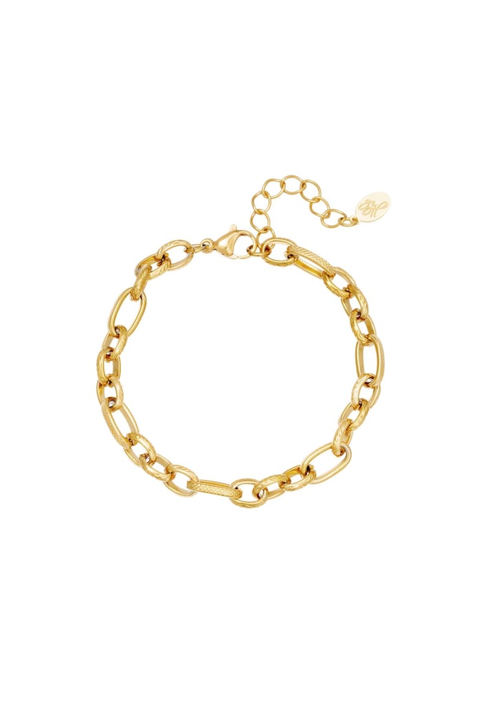 Bracelet Lemming Small Gold Color Stainless Steel 