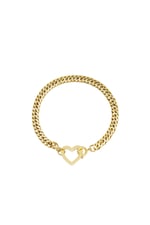 Gold color / Bracelet Lovely Gold Color Stainless Steel Picture2