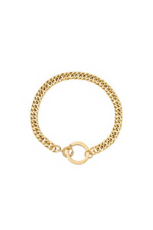 Bracelet Connect Gold Color Stainless Steel h5 