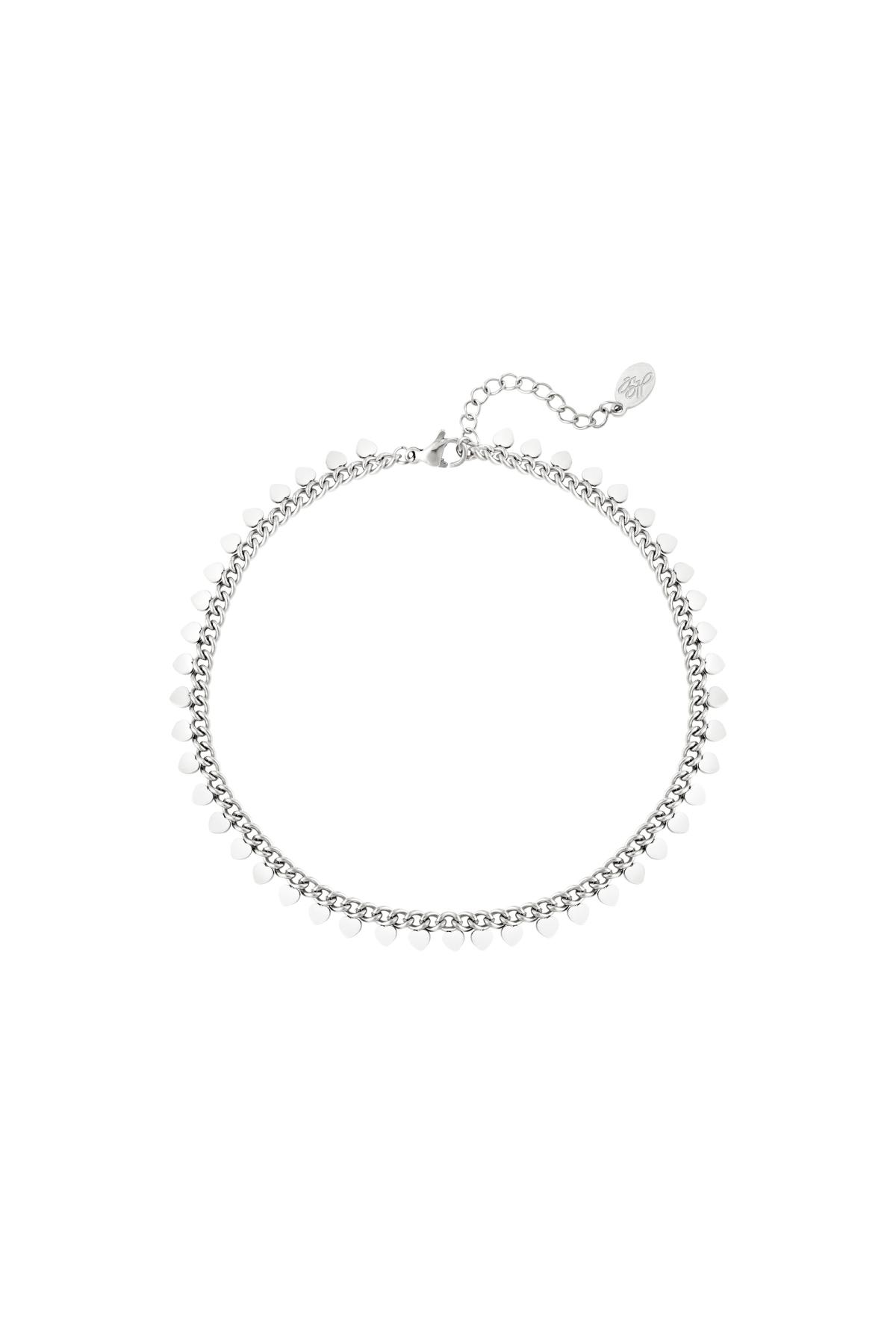 stainless steel bracelet hearts