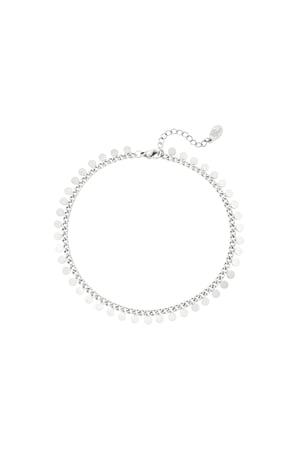 Stainless steel bracelet Circles Silver color h5 