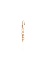 Gold color / Ear crawler Lucky Gold Color Copper 