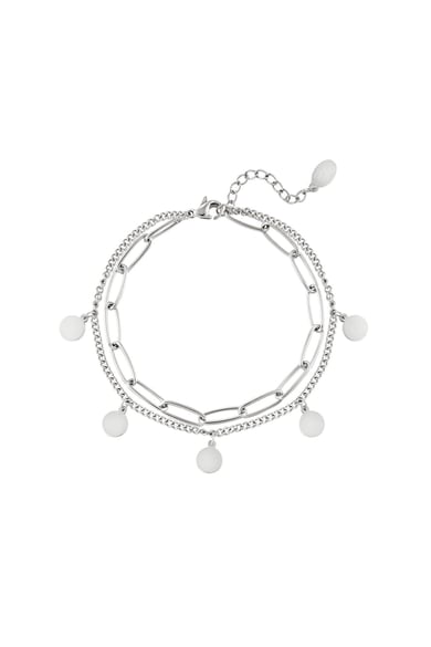 Bracelet Chain Circle Gold Color Stainless Steel h5 