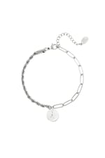 Silver color / Bracelet zodiac sign Cancer Silver Color Stainless Steel Picture7