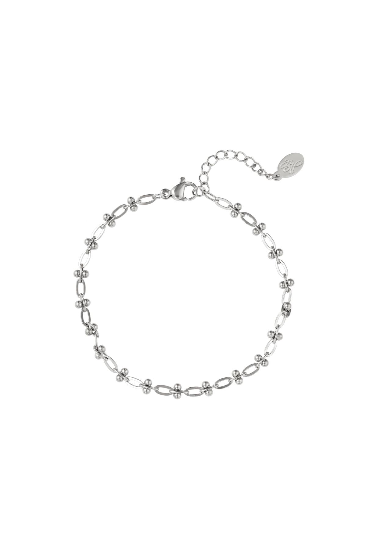 Stainless steel bracelet Silver color