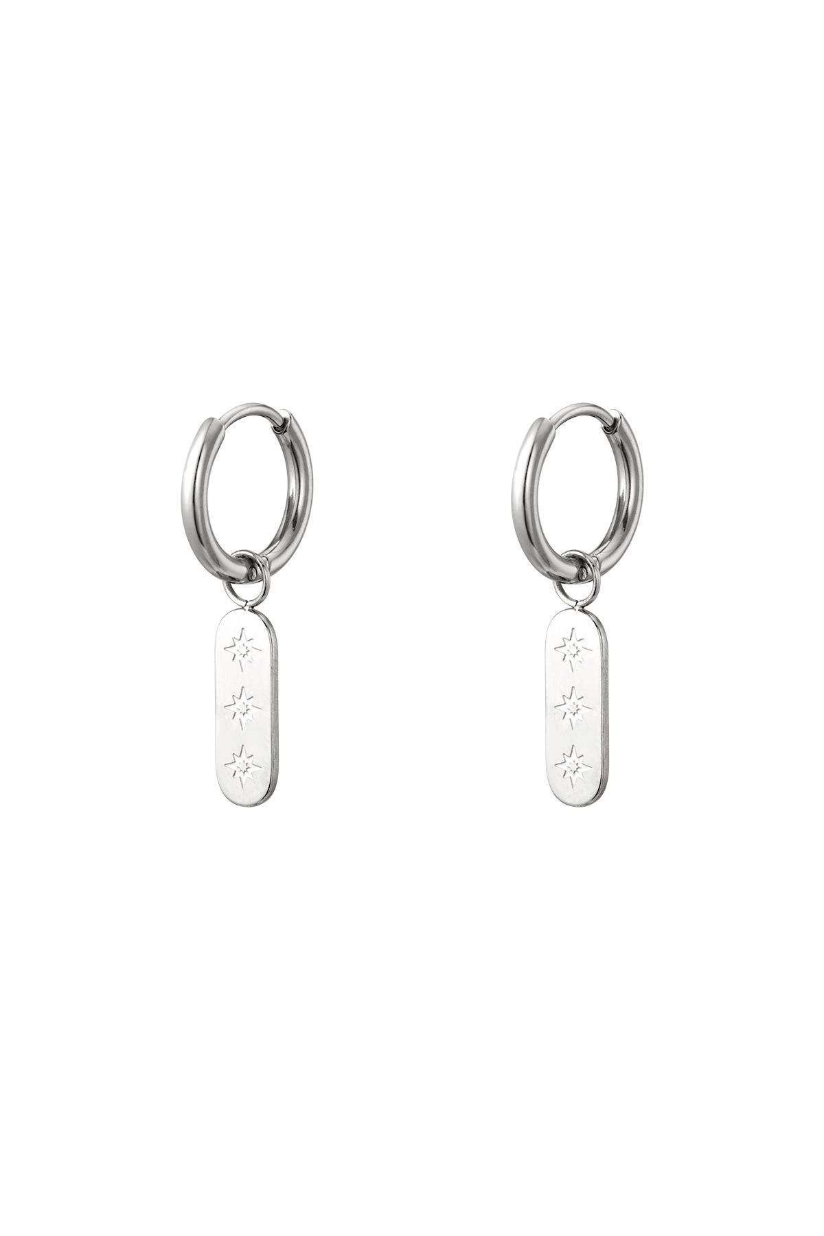 stainless steel earrings sun