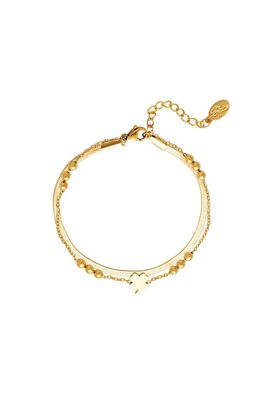 Multi chain bracelet Silver Color Stainless Steel 